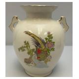 Vintage Chinese Vase On Chart 11 1/2" Tall By 13" W
