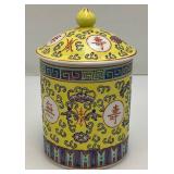 Misc. Miniature Chinese Collectible Items (Small Chips On Rim Of Yellow Vase)
