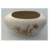 Vintage Japanese Satsuma Porcelain Vase And Porcelain Fans With Stands