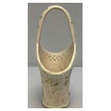 Misc. Vintage Pottery Items Including Oriental Flower Shaped Vase And More