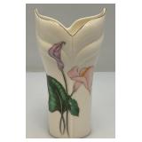 Misc. Vintage Pottery Items Including Oriental Flower Shaped Vase And More