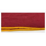 Very Old Wool University Of Minnesota Stadium Blanket (Has Signs Of Wear) And Fleece Blanket
