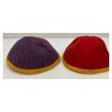 Vintage Felt University Hats Including University Of Minnesota Duluth And Mt. Vernon, VA