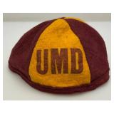 Vintage Felt University Hats Including University Of Minnesota Duluth And Mt. Vernon, VA