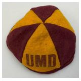 Vintage Felt University Hats Including University Of Minnesota Duluth And Mt. Vernon, VA