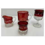 Large Group Of Misc. Vintage Glassware