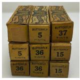 Vintage Butterfly Tints Silk And Woolen Dyes In Original Boxes Minneapolis Minnesota And More