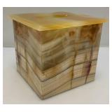 Vintage Onyx Tissue Box Covers And More