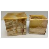 Vintage Onyx Tissue Box Covers And More