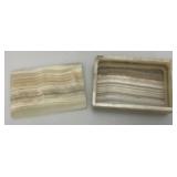 Vintage Onyx Tissue Box Covers And More