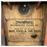 Vintage Waterbury Clock Co. Wall Clock (Needs Work)