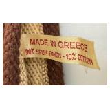 Misc. Boho Shoulder Bags Handmade Hand Woven Spun Rayon Athens Greece Totes