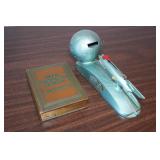 Antique Metal Coin Banks - First National Bank