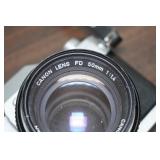 Canon FTb 35mm SLR Camera with Accessories