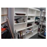 White Wood Shelving