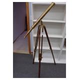 Vintage Brass Telescope
