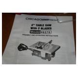 Chicago Electric 4" Table Saw