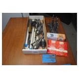 Assorted Drill Bits and Chucks