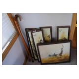 Framed Canvas Wall Art