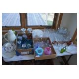 Assorted Glassware