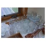 Assorted Glassware