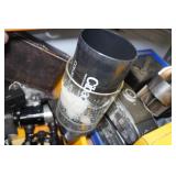 Metal Shelf with Contents