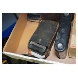 Metal Shelf with Contents