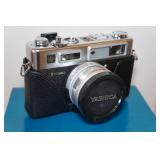 Vintage Yashica Electro 35 35mm SLR Camera and Accessories