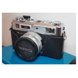 Vintage Yashica Electro 35 35mm SLR Camera and Accessories