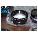 Vintage Yashica Electro 35 35mm SLR Camera and Accessories