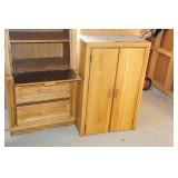 Assorted Furniture - Bernhardt Entertainment Cabinet, Bedroom Set, Lockable File Cabinet