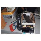 Contents of Shelves - Bar Clamps, Sporting Goods, Cameras, Tools