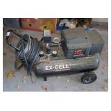 Ex-Cell 8 Gallon Air Compressor