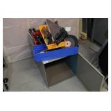 Metal Cabinet with Tools - Saws, Drivers, Punches