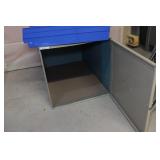 Metal Cabinet with Tools - Saws, Drivers, Punches