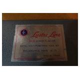 Lustre Line 8500 Power Puncher Metal Hole Punching Kit