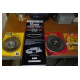 Band Saw Blades, Belt Sander Paper, Grinder Wheels