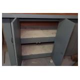 Work Bench with Cabinets