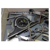 Contents of Drawer - Lufkin Rule Set, Micrometers, Starrett Planer Gage