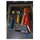 Contents of Drawer - Tools, Carbide Stone