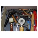 Contents of Drawer - Tools, Carbide Stone