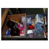 Cabinet of Drawers with Contents - Light Bulbs, MREs, Antique Cameras and Lenses