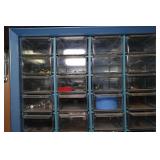 Small Parts Organizers with Contents - Fasteners, Electrical
