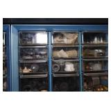 Small Parts Organizers with Contents - Fasteners, Electrical