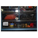 Small Parts Organizers with Contents - Fasteners, Electrical
