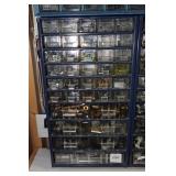 Small Parts Organizer with Contents - Fittings, Bearings