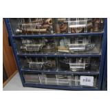 Small Parts Organizer with Contents - Fittings, Bearings