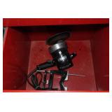 Tool Chest with Contents - Air File, Corded Drill, Grinder