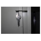Metal Cabinet with Key