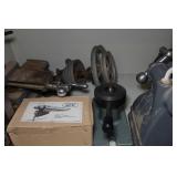 Contents of Shelf - Lathe Accessories, Clamps